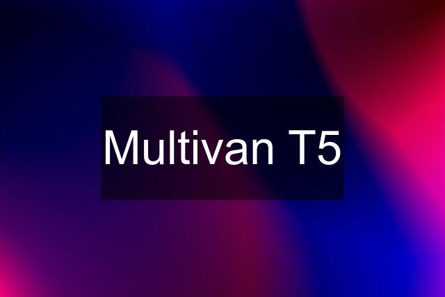 Multivan T5