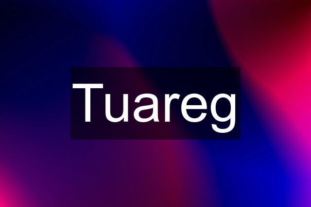 Tuareg