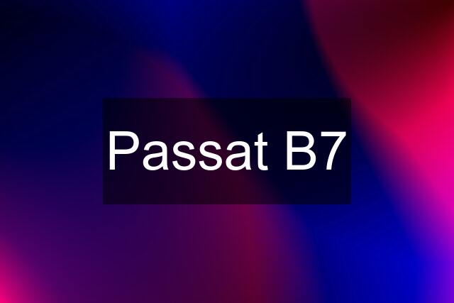 Passat B7