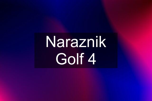 Naraznik Golf 4