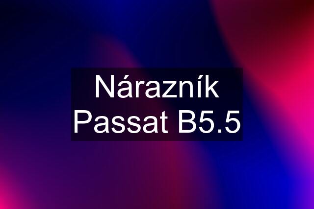 Nárazník Passat B5.5