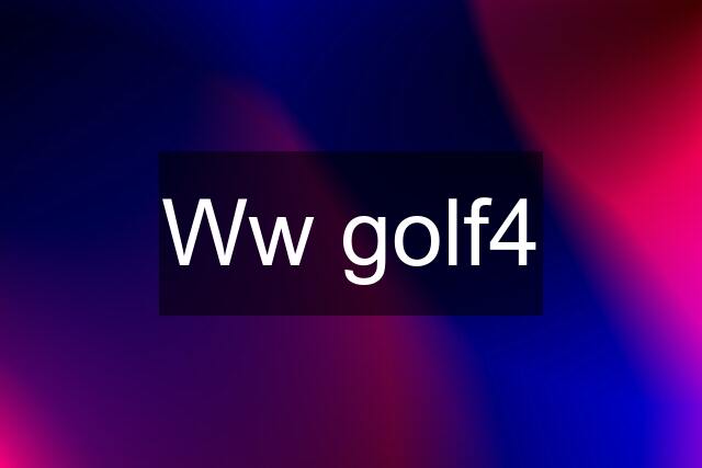 Ww golf4