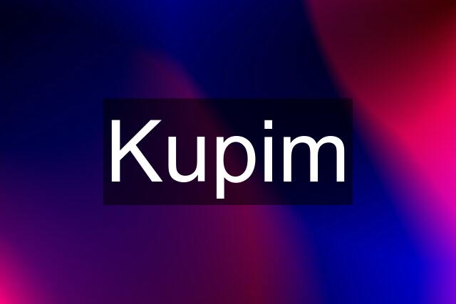 Kupim