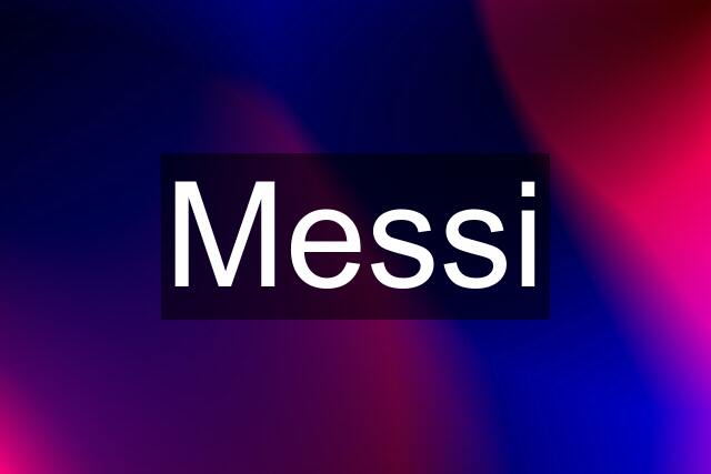 Messi