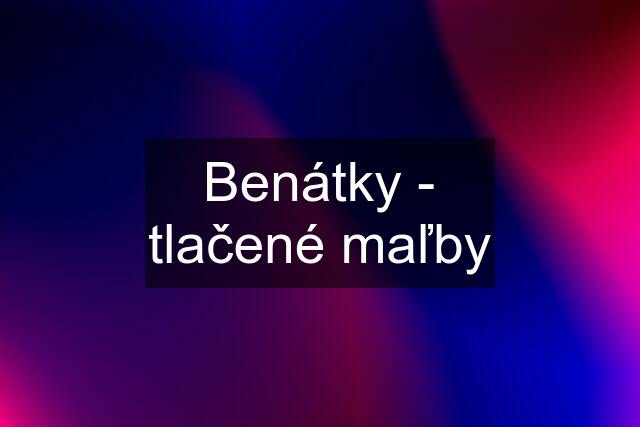 Benátky - tlačené maľby