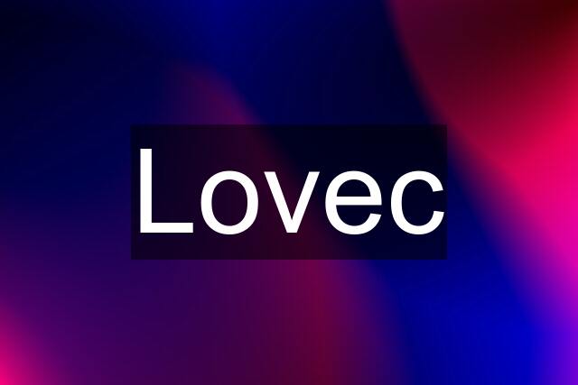 Lovec