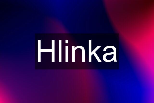 Hlinka