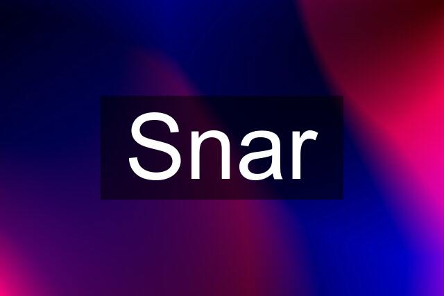 Snar