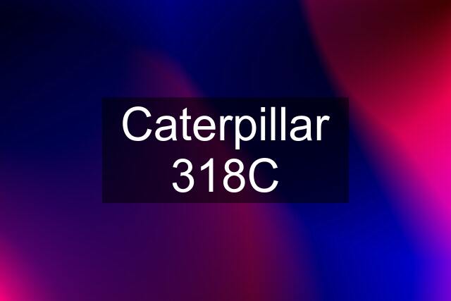 Caterpillar 318C