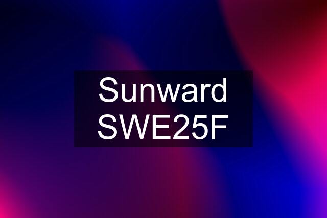 Sunward SWE25F