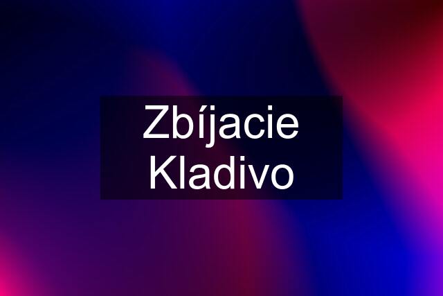 Zbíjacie Kladivo