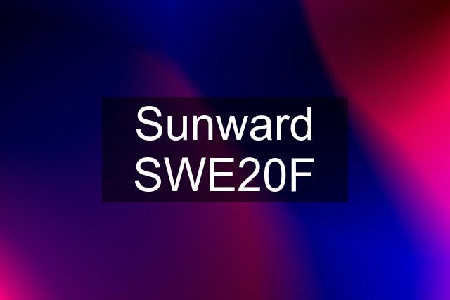 Sunward SWE20F