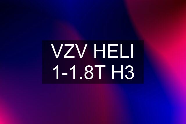 VZV HELI 1-1.8T H3