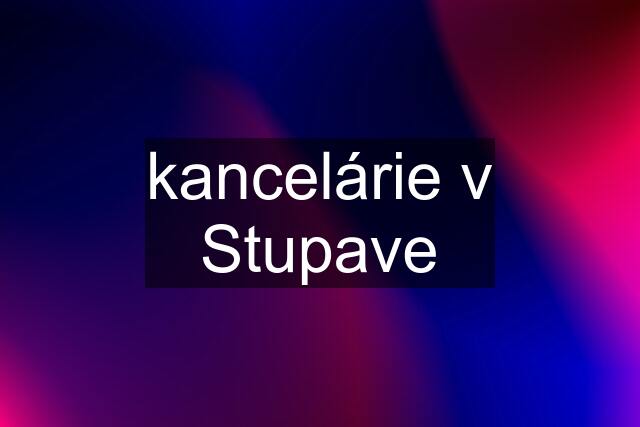 kancelárie v Stupave