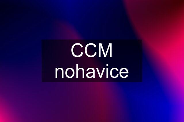 CCM nohavice