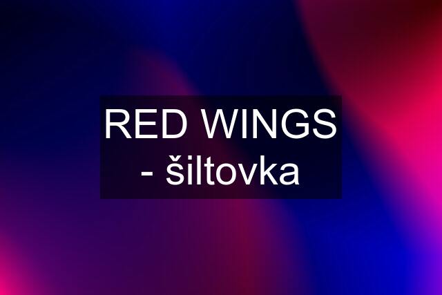 RED WINGS - šiltovka