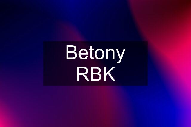 Betony RBK