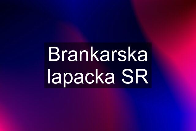 Brankarska lapacka SR