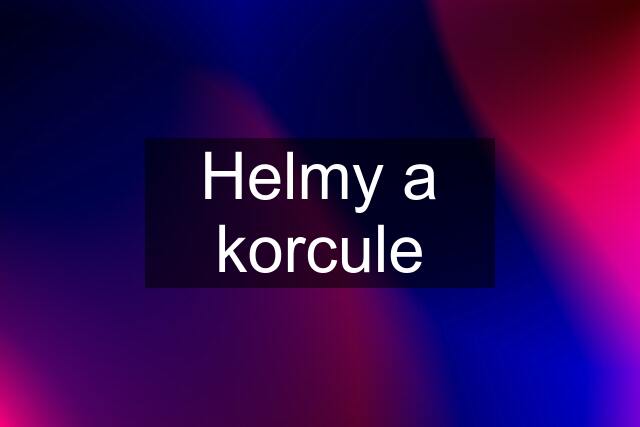 Helmy a korcule