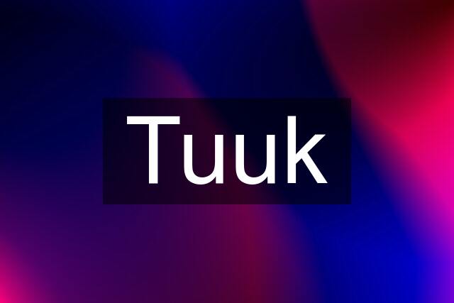 Tuuk