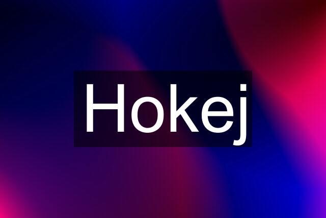 Hokej