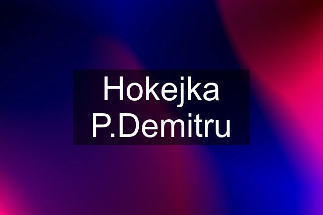 Hokejka P.Demitru