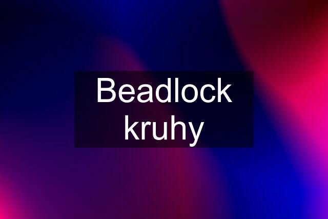 Beadlock kruhy