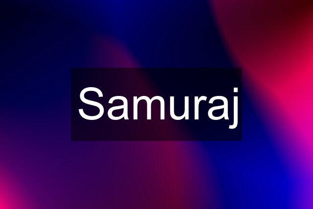 Samuraj