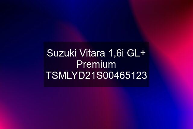 Suzuki Vitara 1,6i GL+ Premium 