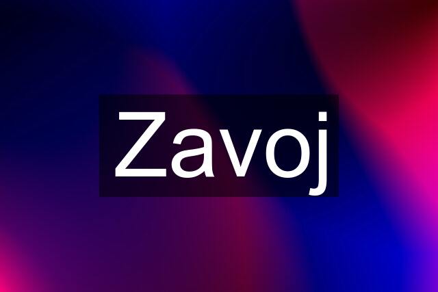 Zavoj