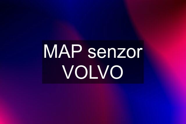 MAP senzor VOLVO