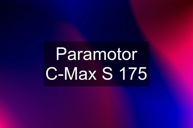 Paramotor C-Max S 175