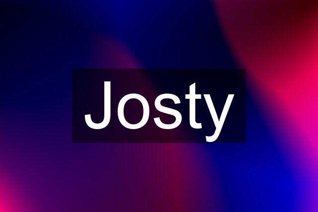 Josty