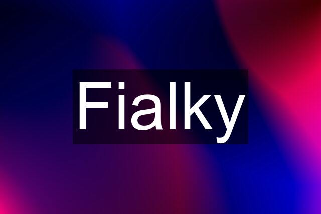 Fialky