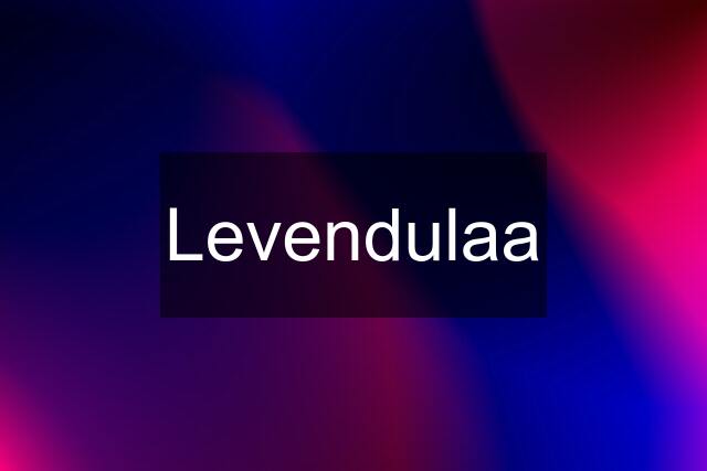 Levendulaa