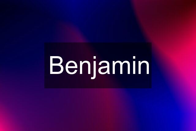 Benjamin