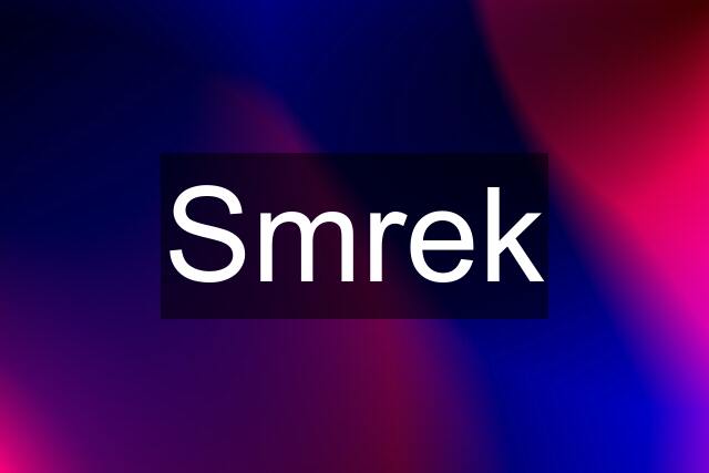 Smrek