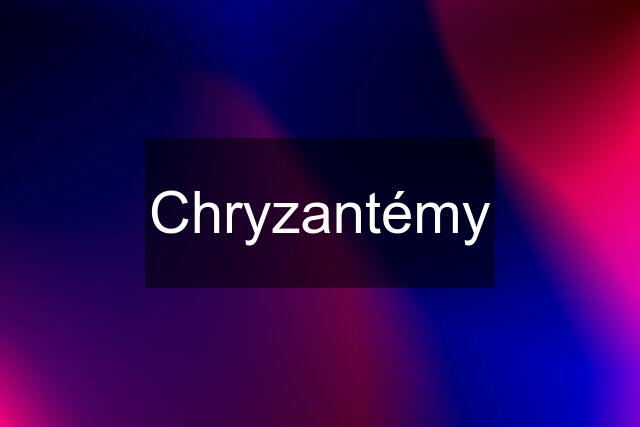 Chryzantémy