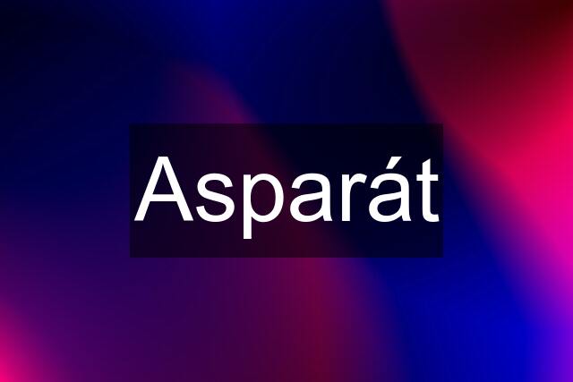 Asparát