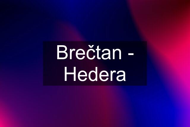 Brečtan - Hedera