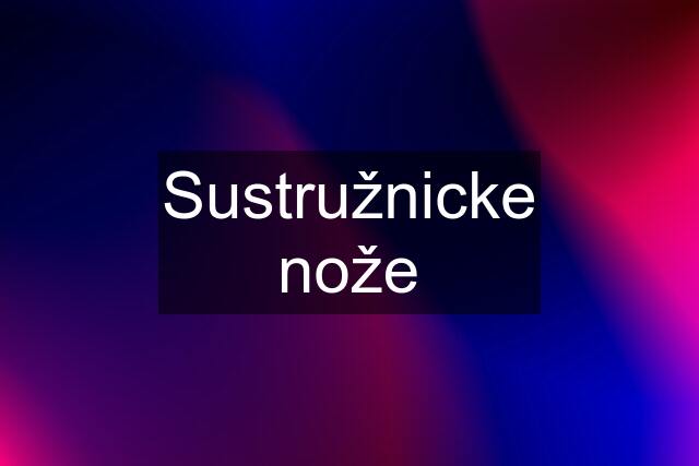 Sustružnicke nože