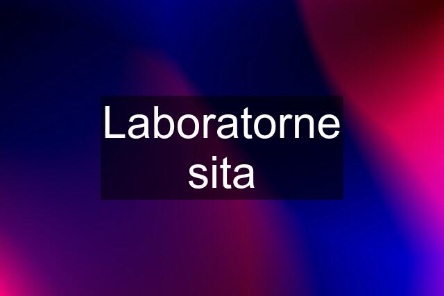 Laboratorne sita