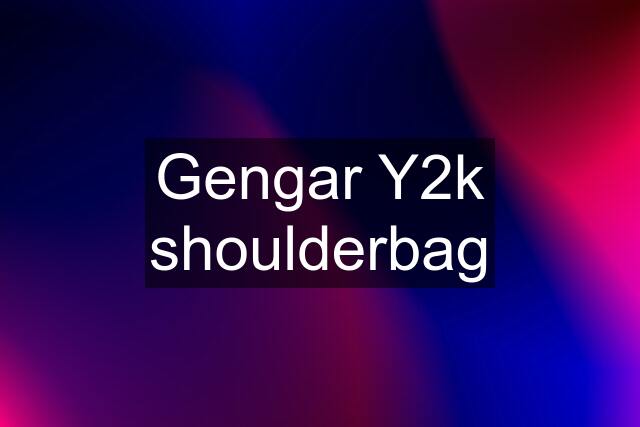 Gengar Y2k shoulderbag