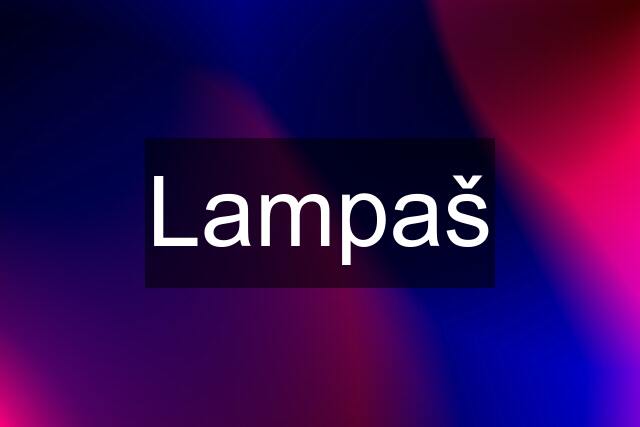 Lampaš