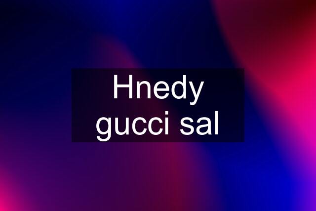 Hnedy gucci sal