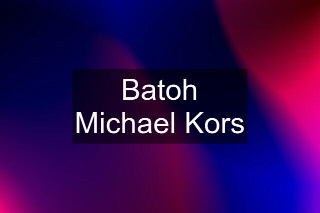 Batoh Michael Kors