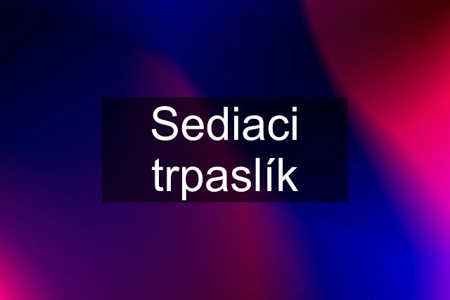 Sediaci trpaslík