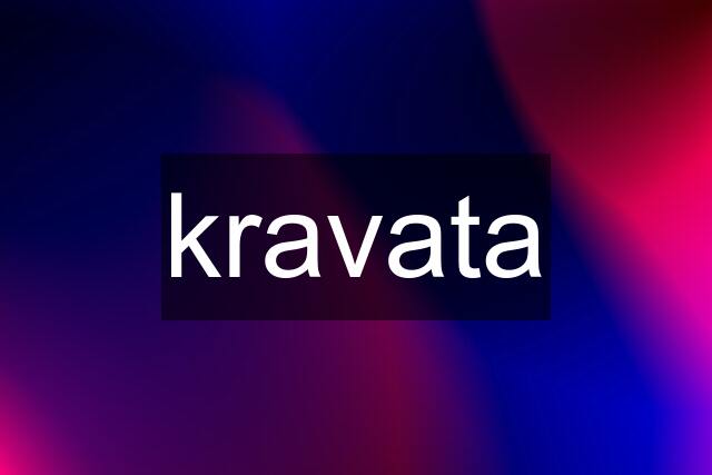 kravata