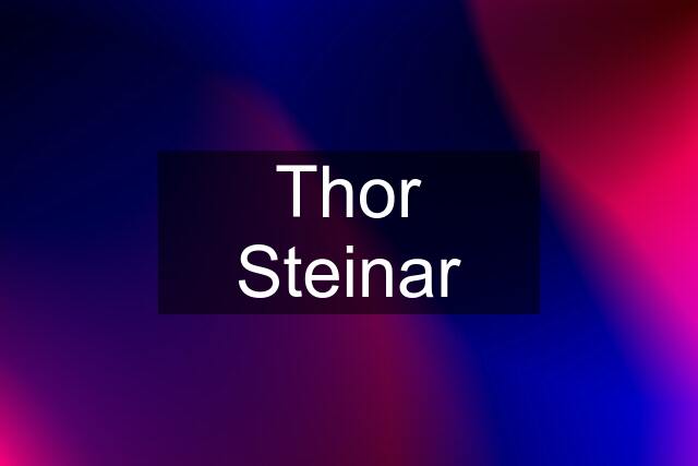 Thor Steinar