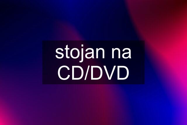 stojan na CD/DVD